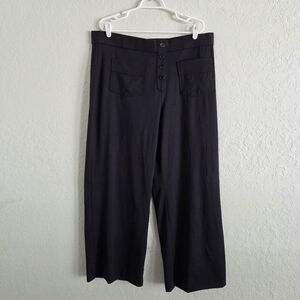 Halara High Rise Wide Leg Black Pants